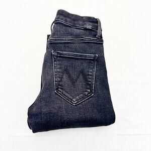 Mother High Waisted Looker Ankle Encounters At Night Denim Jeans Skinny Size 25